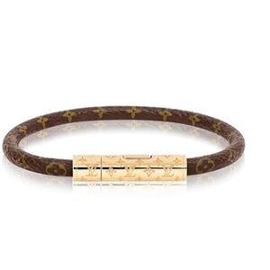 Louis Vuitton monogram confidential bracelet